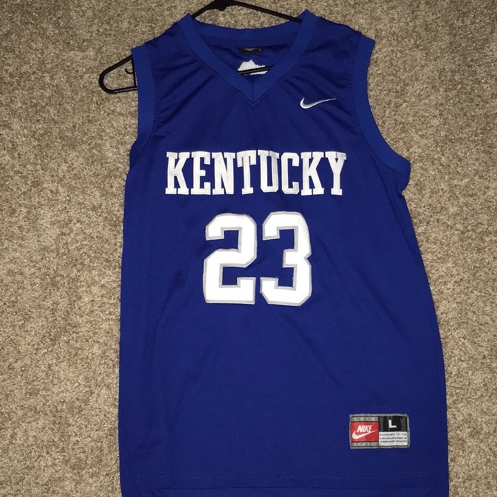 Anthony Davis “Unibrow” Authentic Kentucky Jersey
